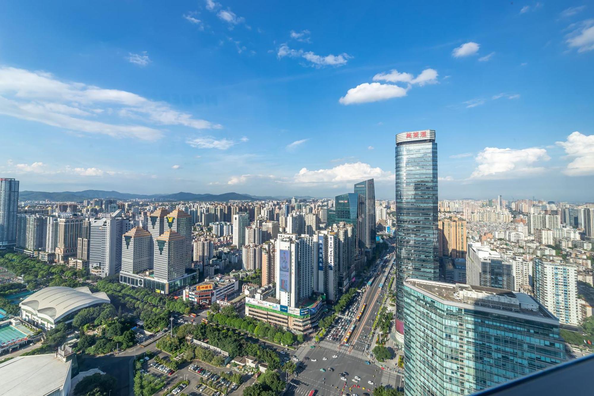 Waifiden Guangzhou Grand View Golden Palace Apartment - Free Shuttle Bus During The Canton Fair Exterior foto