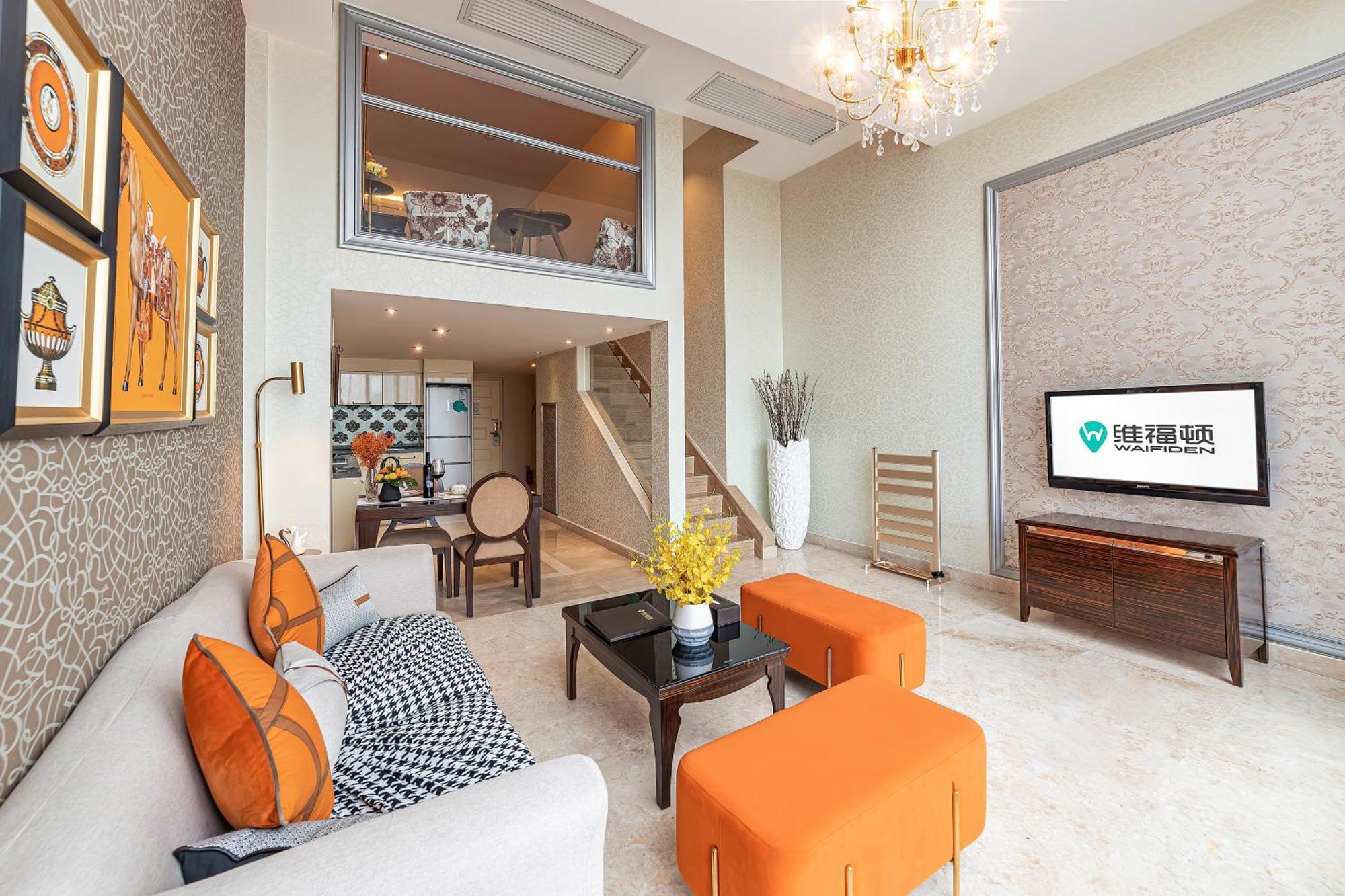 Waifiden Guangzhou Grand View Golden Palace Apartment - Free Shuttle Bus During The Canton Fair Exterior foto