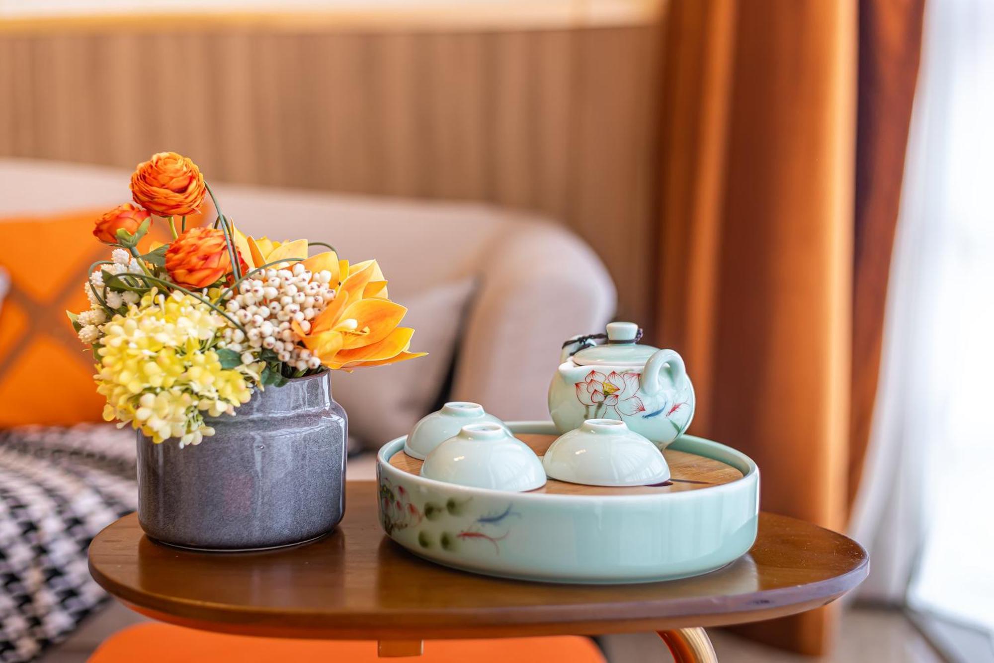 Waifiden Guangzhou Grand View Golden Palace Apartment - Free Shuttle Bus During The Canton Fair Exterior foto