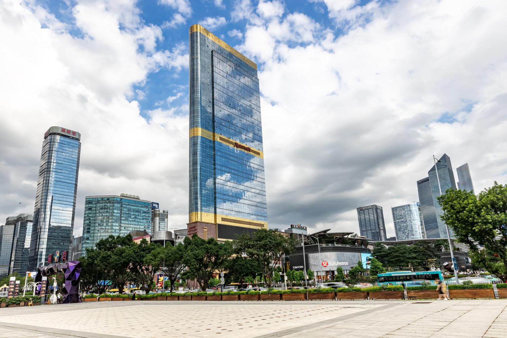 Waifiden Guangzhou Grand View Golden Palace Apartment - Free Shuttle Bus During The Canton Fair Exterior foto