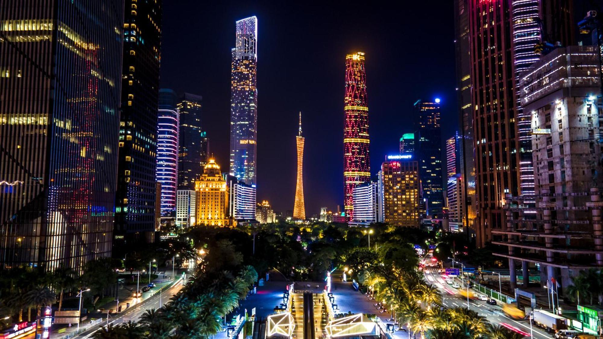 Waifiden Guangzhou Grand View Golden Palace Apartment - Free Shuttle Bus During The Canton Fair Exterior foto