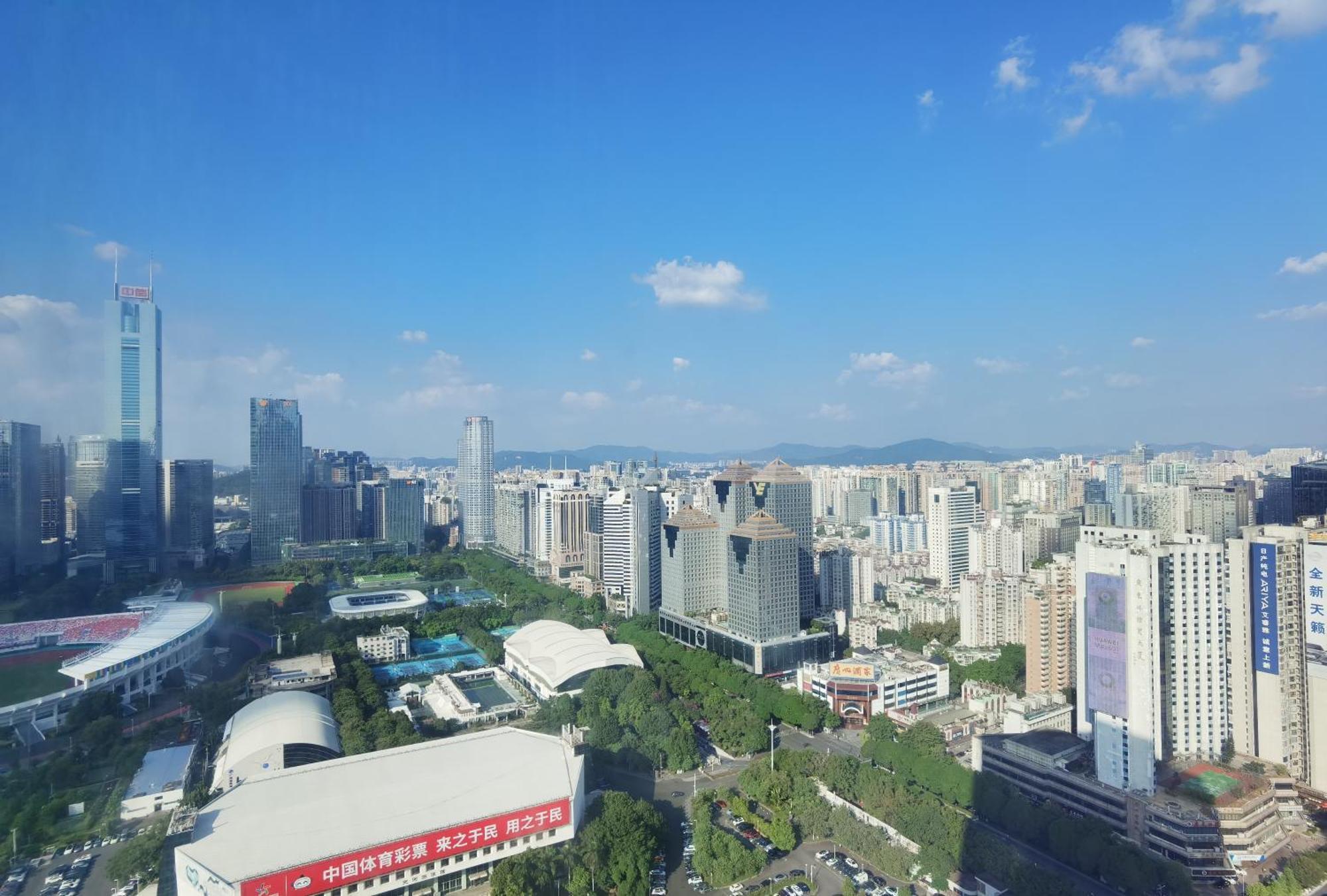 Waifiden Guangzhou Grand View Golden Palace Apartment - Free Shuttle Bus During The Canton Fair Exterior foto