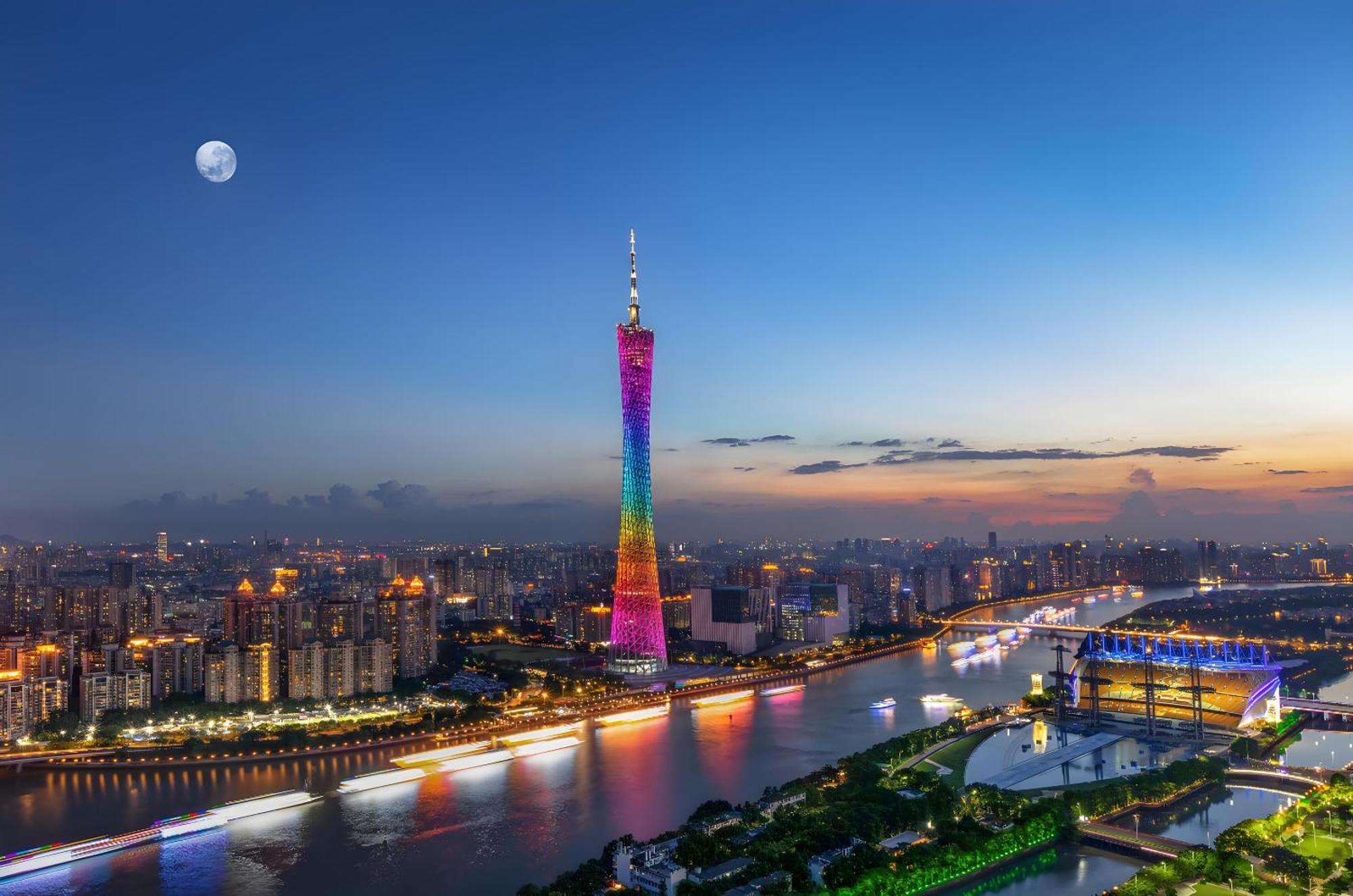 Waifiden Guangzhou Grand View Golden Palace Apartment - Free Shuttle Bus During The Canton Fair Exterior foto