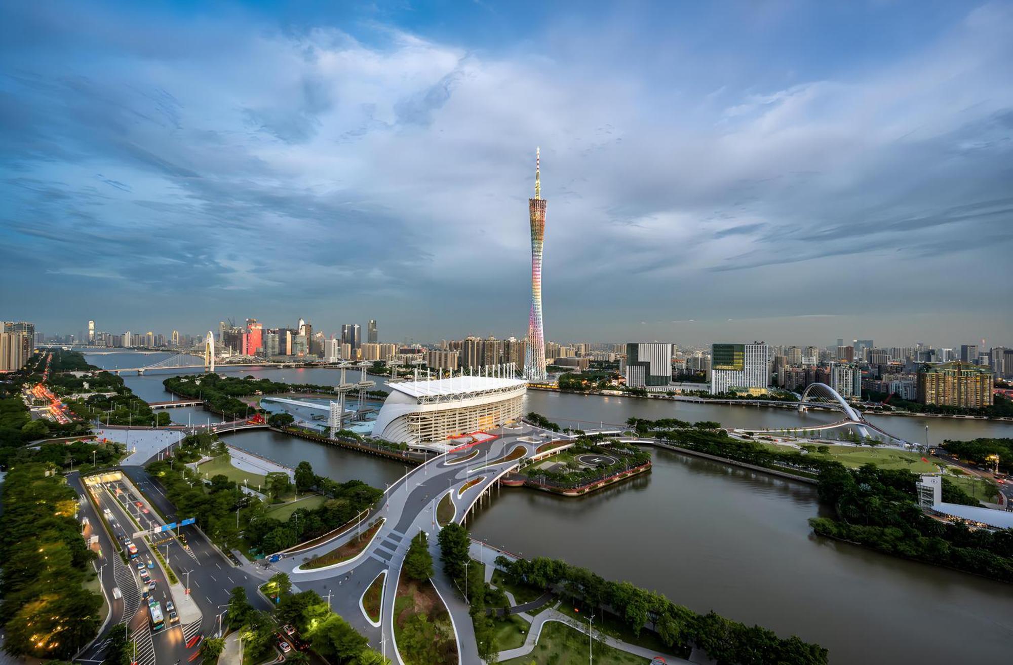 Waifiden Guangzhou Grand View Golden Palace Apartment - Free Shuttle Bus During The Canton Fair Exterior foto